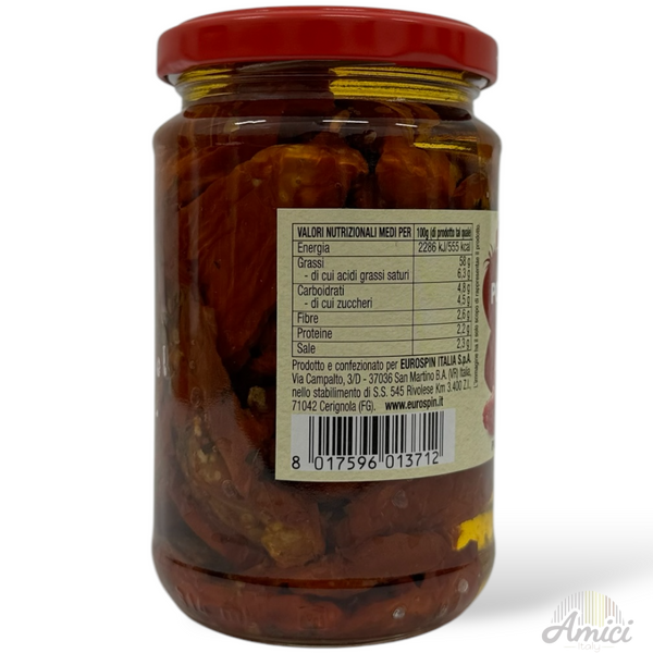 Помідори в'ялені Delizie dal Sole Pomadori Secchi Sottolio 280г 8017596013712 фото
