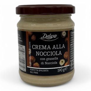 Крем горіховий Deluxe Crema alla Nocciola 190g 20569631 фото