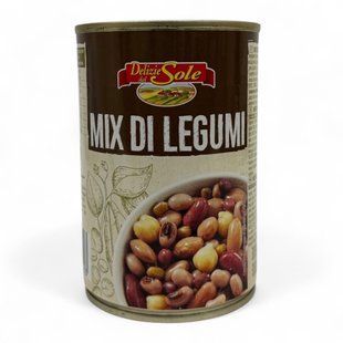Мікс бобових Delizie dal Sole 400g 8017596120403 фото
