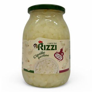 Цибуля консервована Rizzi Cipolle perline 1000г 8009611006199 фото