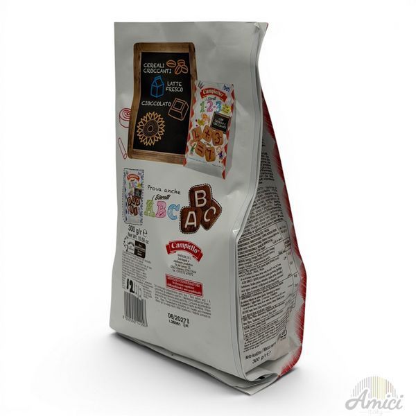 Печиво Campiello зі злаками та шоколадом 300g 8000590142007 фото