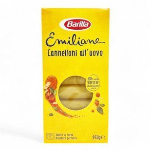 Макарони Barilla Cannelloni All'uovo 250 г 8076809519649 фото