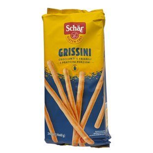 Хлібні палички Гріссіні Schar Grissini 240g 8008698014929 фото