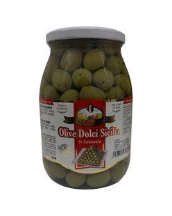 Оливки Bella Contadina Olive Dolci Sicilia з кісточкою 950g 8033162703634 фото
