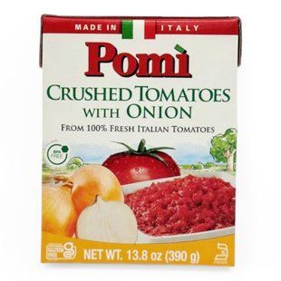 Соус томатний POMI Crushed Tomatoes with Onion 390 г 846558000594 фото