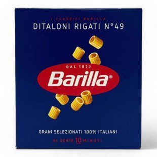 Макарони Barilla Ditaloni Rigati №49 500 г 8076802085493 фото