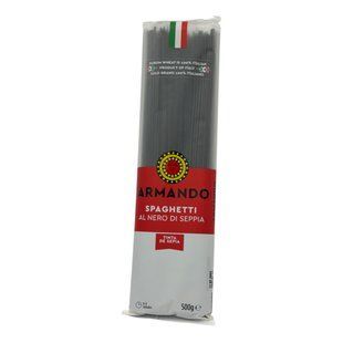 Макарони Armando Spaghetti al nero di seppia 500g 8005709401051 фото