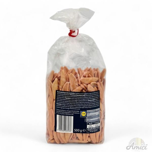 Макарони Italiamo Foglie d'ulivo Pomodoro 500 г 4056489468936 фото