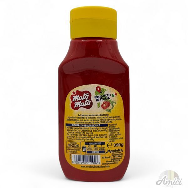 Кетчуп Mato Mato Classico 390g 8001590982907 фото