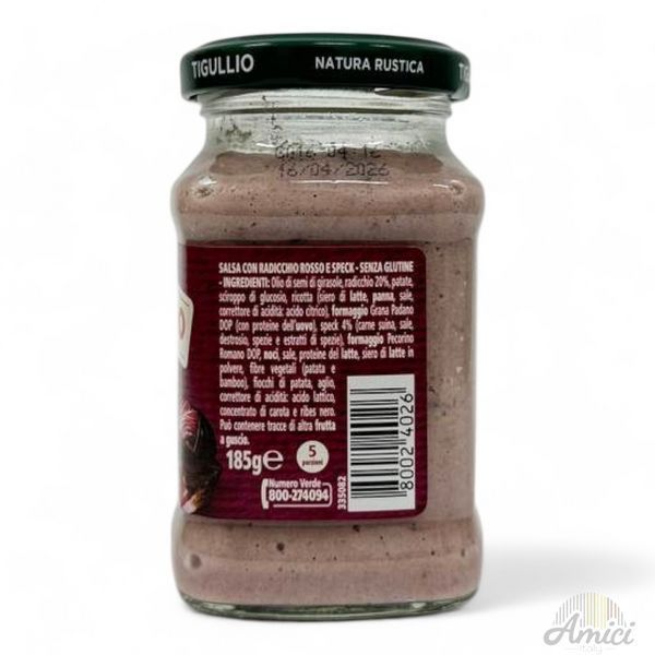 Соус TIGULLIO Radicchio e Speck 185 г 80024026 фото