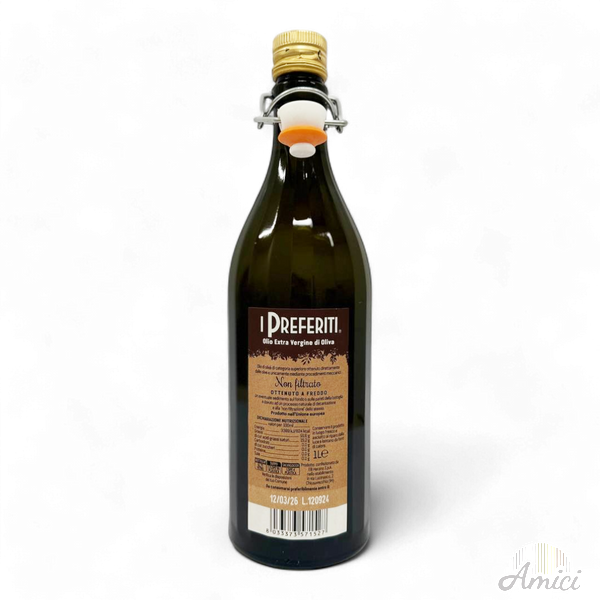 Олія оливкова I Preferiti Non filtrato Ottenuto a Freddo 1 л 8033373571527 фото