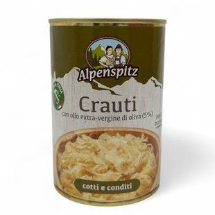 Квашена капуста Alpenspitz Crauti 385g 8017596078131 фото