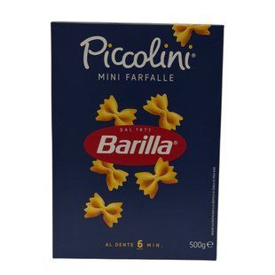 Макарони Barilla Piccolini mini Farfalle 500g 8076809521567 фото