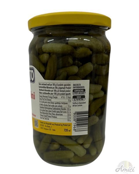 Корнішони Zuccato Cetriolini 670g 80081968 фото