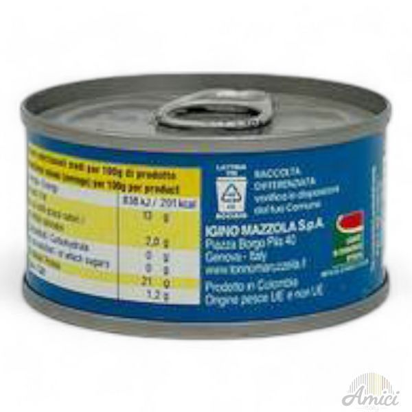 Тунець MaruzzellaTonno all'olio di oliva 60 г 8001820980963 фото