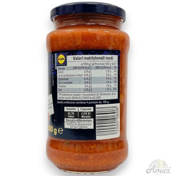 Соус ITALIAMO Ragu alla Bolognese Рагу Болоньєзе 400г 20000608 фото