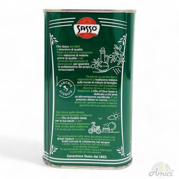 Олія оливкова Sasso Olio Sasso 500 мл 8002470029989 фото