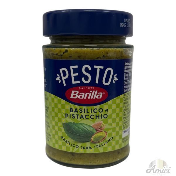Песто Barilla Pesto Basilico e Pistacchio 190г 8076809581868 фото