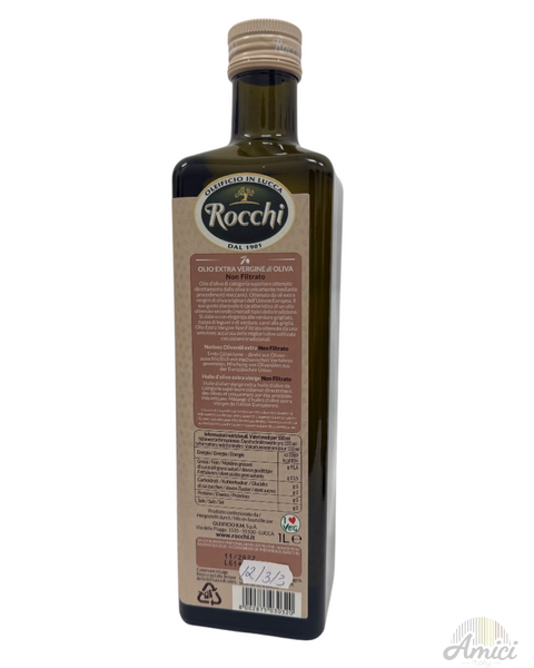 Олія оливкова Rocchi Non Filtrato нефільтроване 1L 8002875030320 фото