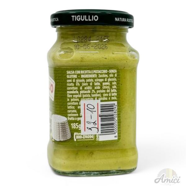 Соус TIGULLIO Ricotta e Pistacchio 185 г 8000050028292 фото