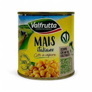 Кукурудза консервована Valfrutta Mais Italiano 160г 8001440124327 фото