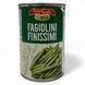 Квасоля Delizie dal Sole Fagiolini Finissimi 400г 8017596131225 фото 1