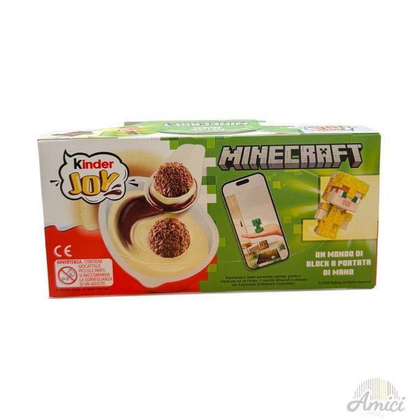 Набір Kinder Joy Minecraft 3*20g, 20