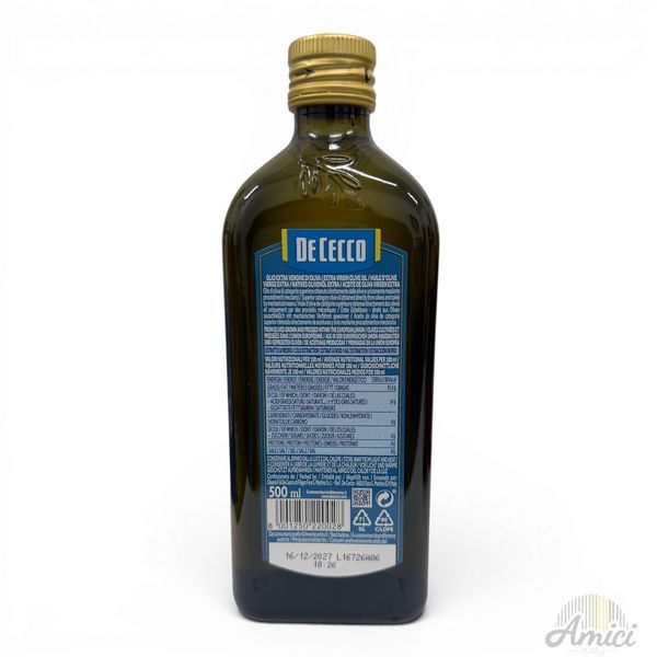 Олія оливкова De Cecco Classico 500ml 8001250220028 фото