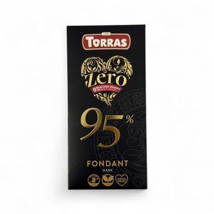 Шоколад Torras 95% без цукру 100g 8410342007063 фото