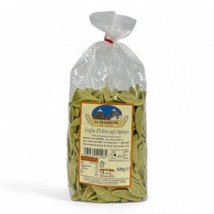 Макарони LA TRADIZIONE DEL GUSTO Foglie d'Ulivo agli Spinaci 500 г 8005569511464 фото