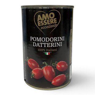 Помідори Amo Essere Pomodorini Datterini 400g 8017596125651 фото