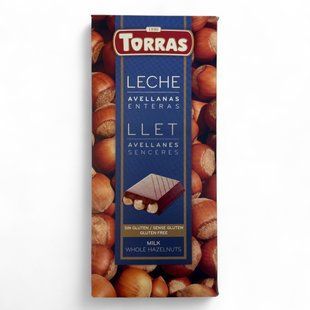 Шоколад Torras Leche Milk 150g 8410342007681 фото