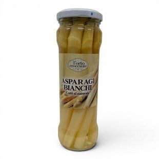 Спаржа L`orto croccante Asparagi Bianchi Cotti al naturale 330g 8056126330011 фото