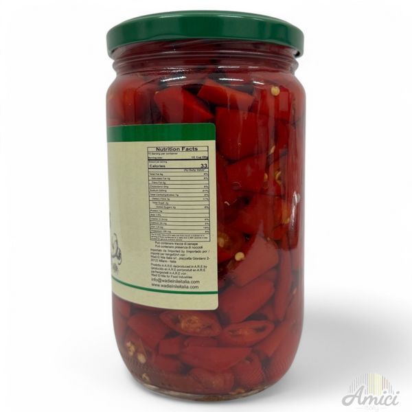 Перець консервований Buon Appetito Habiba Peppers a fette 720ml 8052693010141 фото