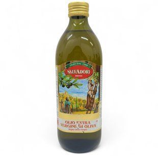 Олія оливкова Salvadori Olio extra vergine di oliva 1L 8008460533313 фото