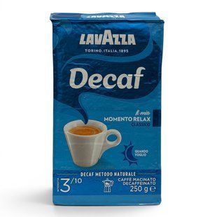 Кава Lavazza Decaf Classico 250g 8000070011281 фото