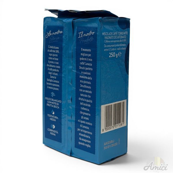 Кава Lavazza Decaf Classico 250g 8000070011281 фото