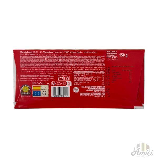 Шоколад Maruja з карамеллю 150g 8425197712475 фото