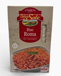 Рис Delizie dal Sole Riso Roma 1kg 8017596010285 фото