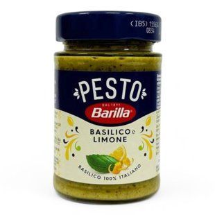 Песто Barilla Pesto Basilico e Limone 190 г 8076809582643 фото