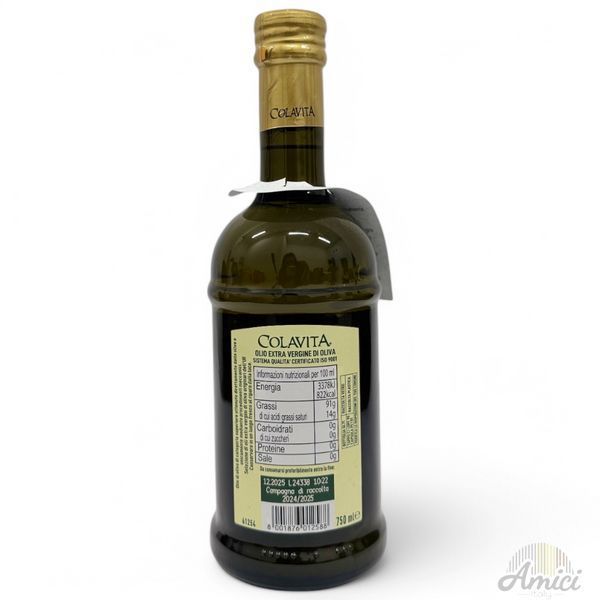 Олія оливкова Colavita Olio Extra Vergine di Oliva Mediterraneo 750ml 8001876012588 фото