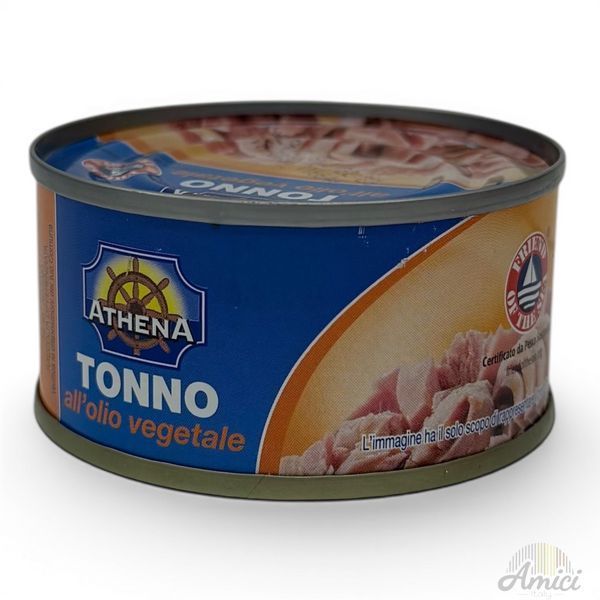 Тунець Athena all`olio vegetale 80g 8017596014955 фото