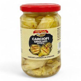 Артишок Delizie dal Sole Carciofi Grigliati sottolo 285 г 8017596114068 фото