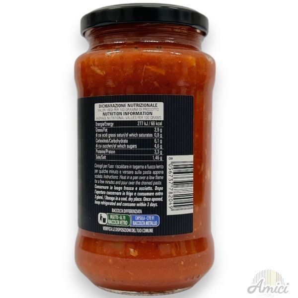 Gustibus Amatriciana Sauce Аматричіана​​​​​​​&nbsp;400 г&nbsp; 8056737782049 фото
