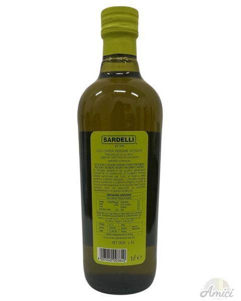 Олія оливкова Sardelli 1L 8007040003840 фото