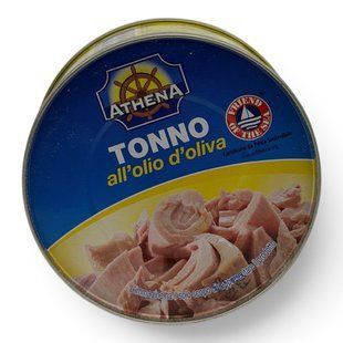 Тунець Athena all`olio d`oliva 80g 8017596004208 фото