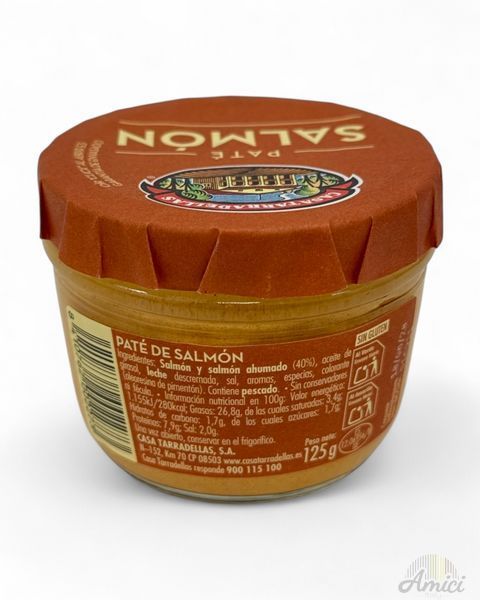 Паштет Casa Tarradellas Pate Salmon з підкопченого лосося  125g, 125