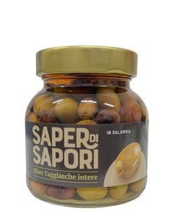 Оливки Saper di Sapori olive taggiasche intere 300g 8003100872104 фото