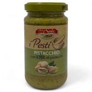Соус песто з фісташкою Delizie dal Sole i Pesti Pistacchio 190g 8017596133632 фото