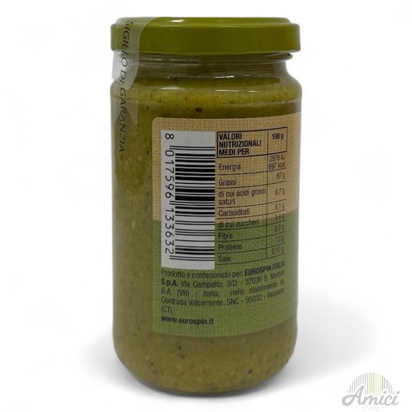 Соус песто з фісташкою Delizie dal Sole i Pesti Pistacchio 190g 8017596133632 фото